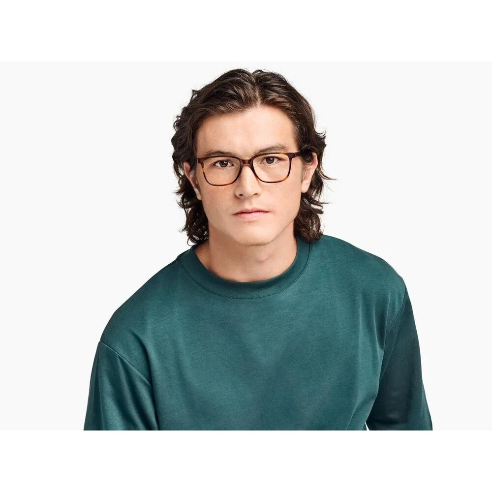 Warby Parker Hayden M291 eyeglass Frame, 52-16-145 Rye Tortoise FRAME ONLY - Picture 5 of 12